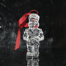 Lot of 3: Waterford Crystal Marquis Caroler, Angel, Nutcracker Ornament