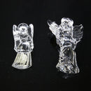 Lot of 2: Waterford Crystal Millenium Angel, 2015 Angel Ornament