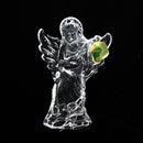 Lot of 2: Waterford Crystal 2010 Ltd Ed Angel, 2015 Angel Ornaments