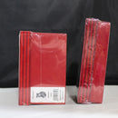 Lot of 2: Waterford Crystal Santa Arrives, Winter Santa Ornaments