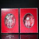 Lot of 2: Waterford Crystal 2008 Annual Angel, Angel Ornament