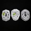 Lot of 3: Waterford Crystal 1993-95 12 Days of Christmas Ornaments