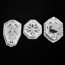 Lot of 3: Waterford Crystal 1987-89 12 Days of Christmas Ornaments