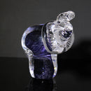 Lot of 2: IHG Crystal Elephant Figurines