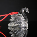 Lot of 2: Waterford Crystal Seven Swans, Eight Maids Ornaments