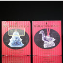 Lot of 2: Waterford Crystal Five Golden Rings, Six Geese Ornament