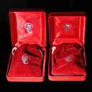 Lot of 2: Waterford Crystal Five Golden Rings, Six Geese Ornament