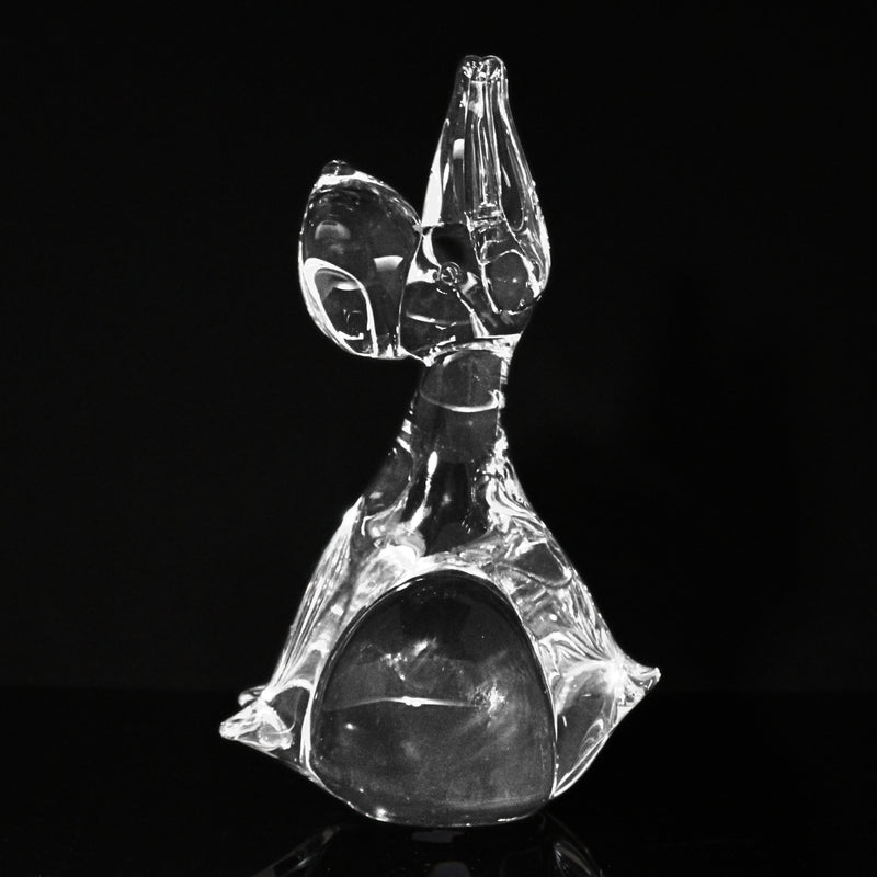 1960s Crystal Great Dane Figurine | Mint condition