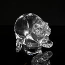 Lot of 3: Villeroy & Boch Crystal Hedgehog, Frog, Hippo