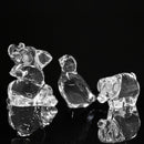 Lot of 3: Villeroy & Boch Crystal Pig, Bird, Elephant