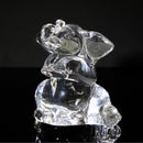 Lot of 3: Villeroy & Boch Crystal Pig, Bird, Elephant