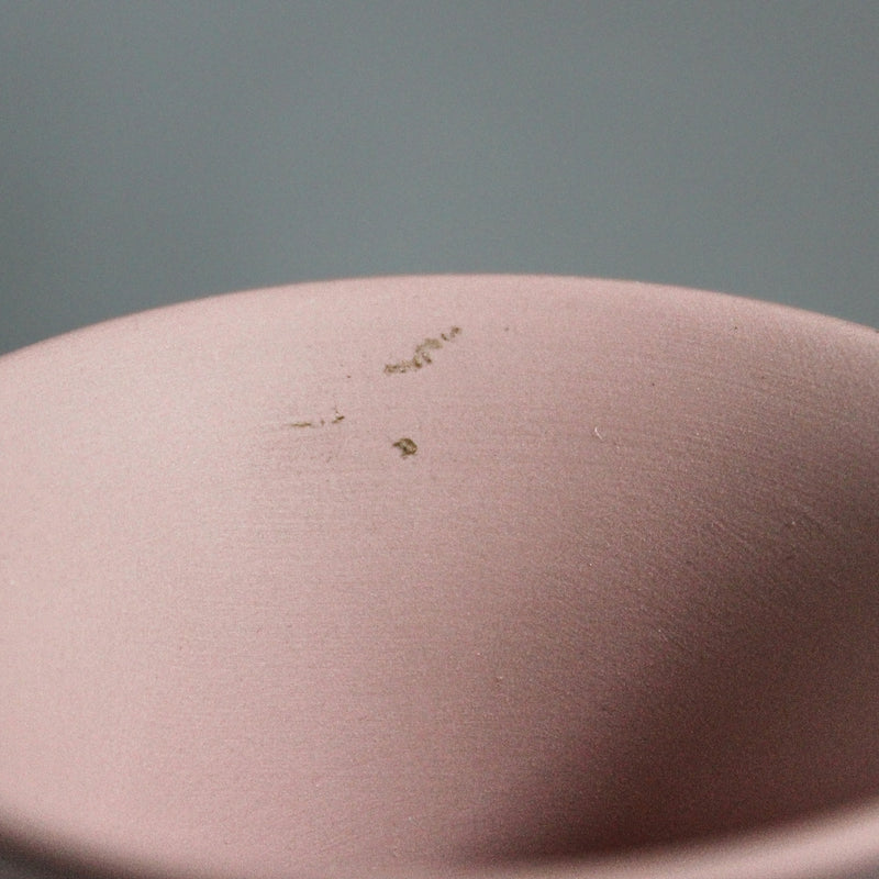 Lot of 2: Wedgewood Pink Jasperware Urn