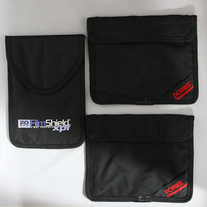 2 Domke X-ray Protective Pouch, 1 20XPF FilmShield X-ray Protective Pouch