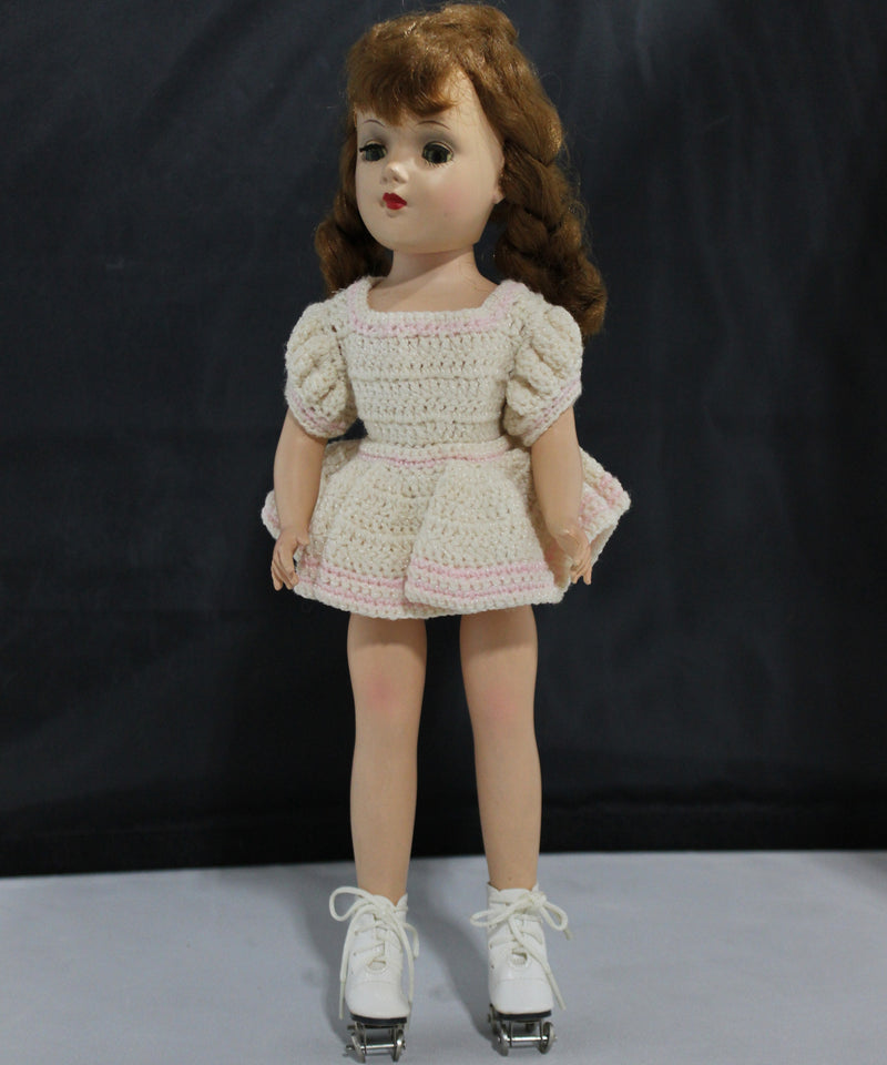 Vintage Mary Hoyer Roller Skating Doll