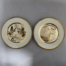 Lot of 2: Limitied Edition Japanese Chokin Plates