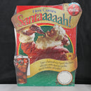 Lot of 2: Coca-Cola 1996 Santaaaaah Sign + 1993 Coke Stein