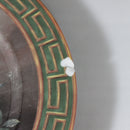 Lot of 4: 1855 Email De Limoges I. Godinger Flower Theme Plates