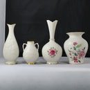 Lot of 4: Lenox Flower Vase Decorated w/ 24k Gold