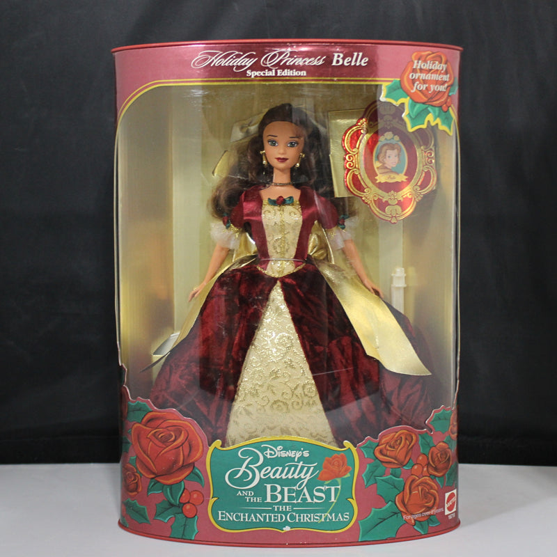 Lot of 3: Barbie doll Aladdin, Mulan, Beauty and the Beast Belle