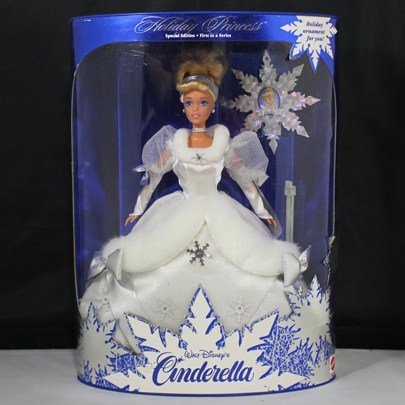 Lot of 3: Mattel Cinderella, Snow White, Beauty and the Beast Dolls