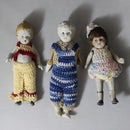 Lot of 3: Antique 1920s Nippon Dolls