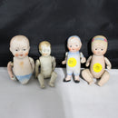 Lot of 4: Antique Nippon Dolls | As Is