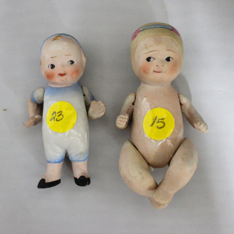 Lot of 4: Antique Nippon Dolls | As Is