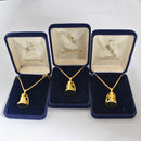 Set of 3 M.I. Hummel Club Necklaces | Honey Lover Pendent