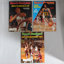 Lot of 9: Vintage Sports Illustrated Nov. 1976 - June 1977 Basketball
