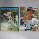 Lot of 8: March 1977 - July 1977 Vintage Baseball Sports Illustrated
