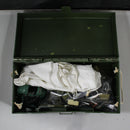 Lot of 9: GI Joe Dolls & Tackle Box of Accessories