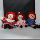 Lot of 3: Raggedy Ann Dolls