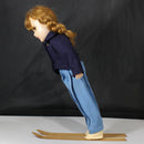 Unknown Brand Made In USA Vintage Ski Doll | As is