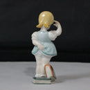 Herend Hungary " The Little Sage - Girl w/ Books"