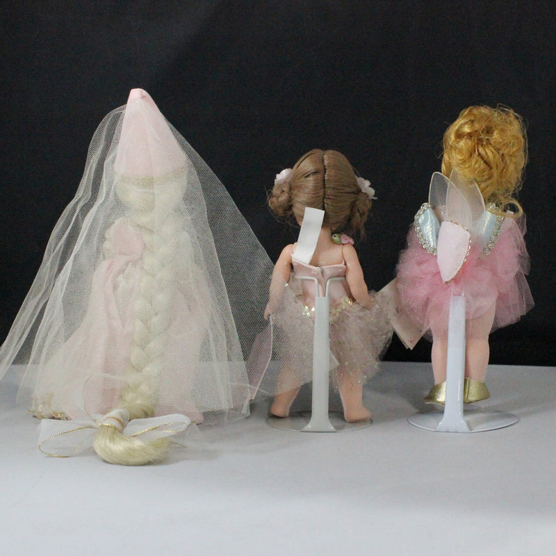 Madame Alexander Rapunzel + Tinker Bell + Ballerina Dolls