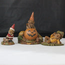Tom Clark Gnomes "Shhh Santa" + Jack-O-Cantern" + "Jeff"