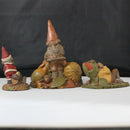 Tom Clark Gnomes "Shhh Santa" + Jack-O-Cantern" + "Jeff"
