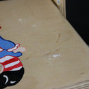 Lot of 3: Raggedy Ann Chair + Sled + Book