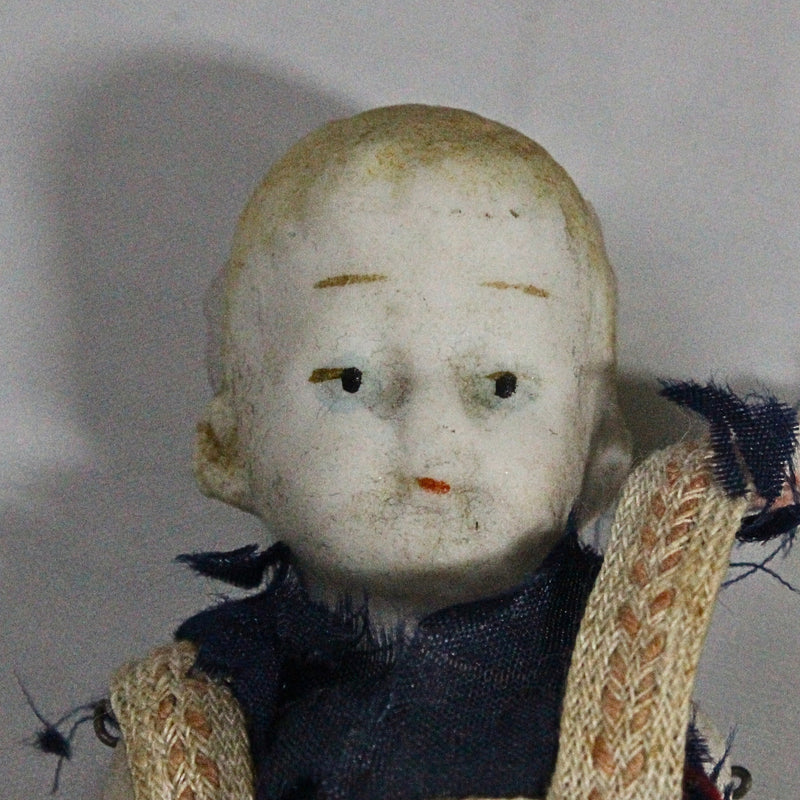 Lot of 3: 2 Nippon Dolls + 1 Unknown Native American