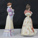 Lot of 2: Lenox First Waltz Figurine + Lenox Cherished Moment Figurine