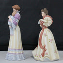 Lot of 2: Lenox First Waltz Figurine + Lenox Cherished Moment Figurine