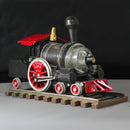 Miley's Inc. 1981 Cast Iron Locomotive Glass Night Light
