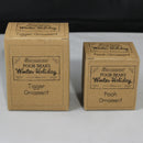 Boyds Collection Pooh Bears Winter Holiday, Pooh & Tigger Ornaments