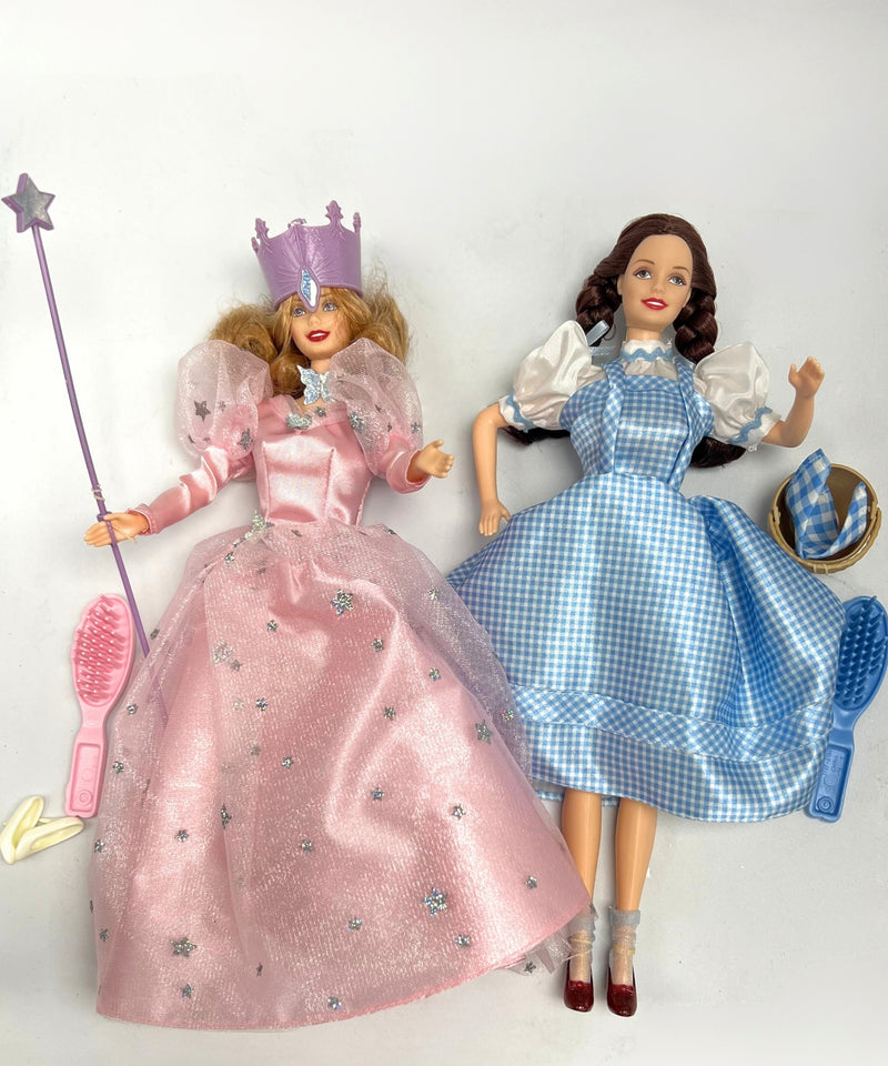 Lot of 2 No Box Barbie's Wizard of Oz | 1999