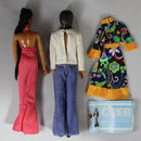 Vintage 1975 Sony & Cher Dolls w/ Original Outfits By Mega Corp.