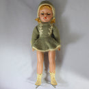 Vintage 1950s Unknown Brand Ice Skater Doll