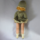 Vintage 1950s Unknown Brand Ice Skater Doll