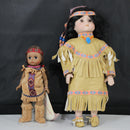 Lot of 2: Madame Alexander Pocahontas + Dandee Pocahontas Doll