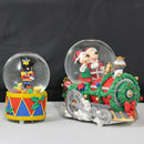 Lot of 2: Mickey Mouse Snow Globes