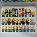 Lot of 2: Simpons 3-D Chess + Homer Pez Dispenser